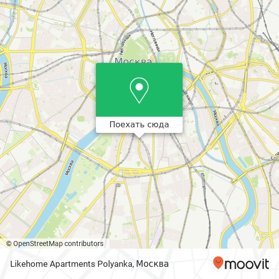 Карта Likehome Apartments Polyanka