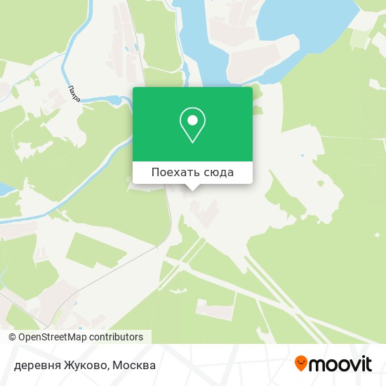 Карта деревня Жуково
