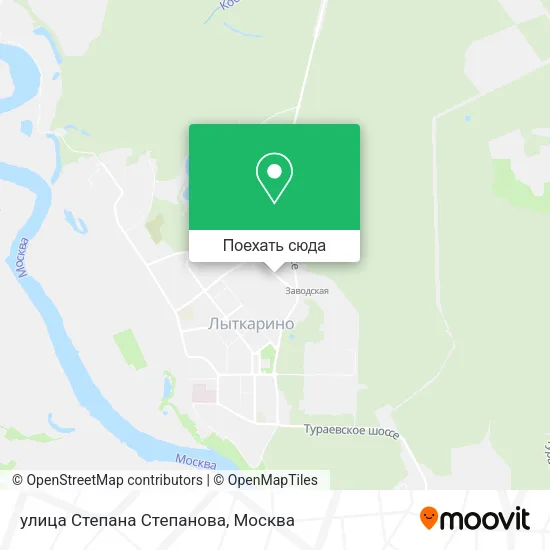 Карта улица Степана Степанова
