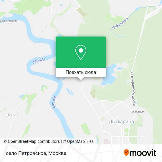 Карта село Петровское