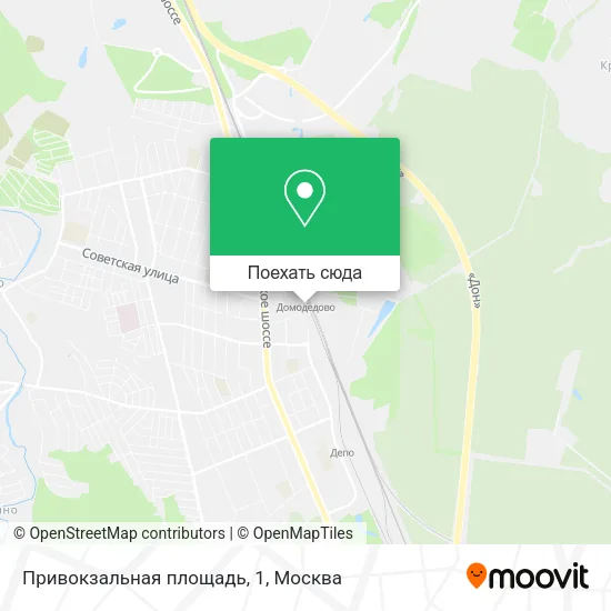 Карта Привокзальная площадь, 1