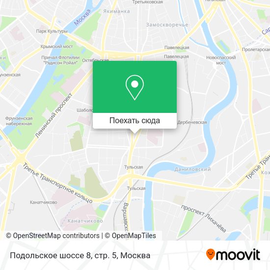 Карта Подольское шоссе 8, стр. 5