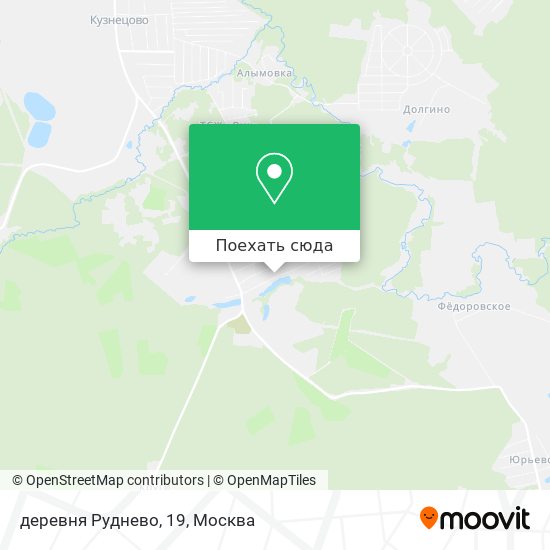Карта деревня Руднево, 19
