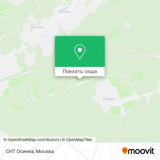 Карта СНТ Осинка