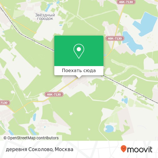Карта деревня Соколово