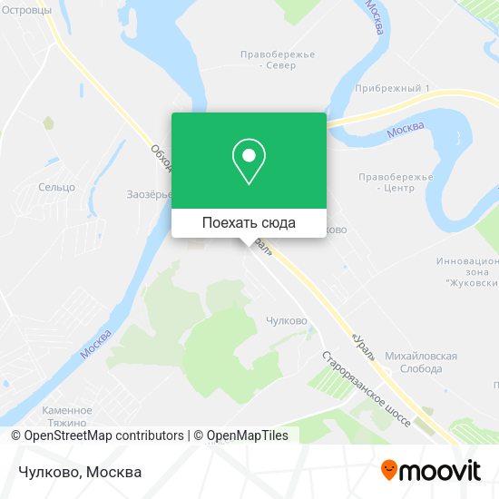 Карта Чулково