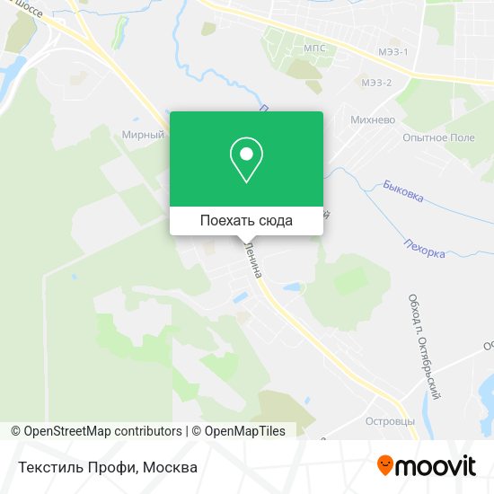 Карта Текстиль Профи