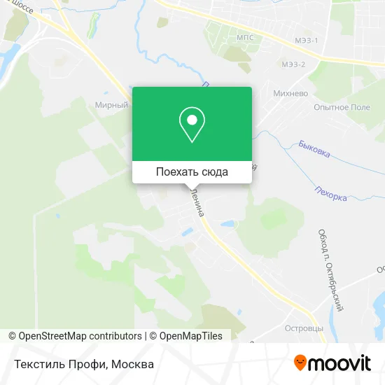 Карта Текстиль Профи