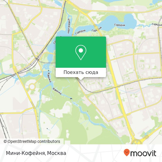 Карта Мини-Кофейня, Москва 115551