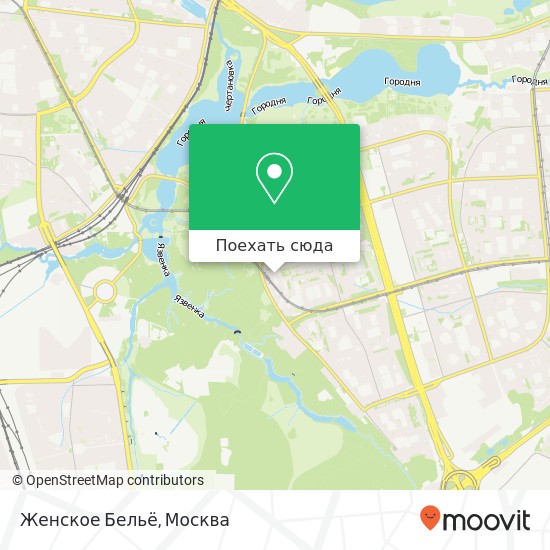 Карта Женское Бельё, Москва 115551