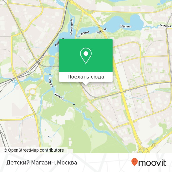 Карта Детский Магазин, Москва 115551