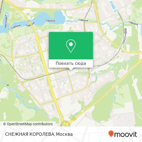 Карта СНЕЖНАЯ КОРОЛЕВА, Москва 115573