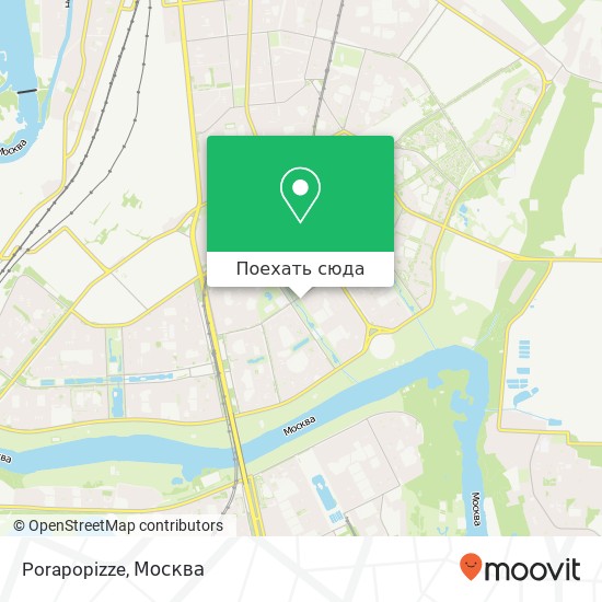 Карта Porapopizze, Мячковский бульвар Москва 109469
