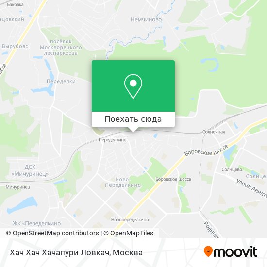 Карта Хач Хач Хачапури Ловкач