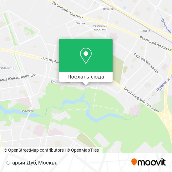 Карта Старый Дуб