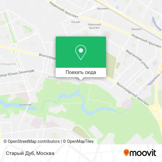 Карта Старый Дуб