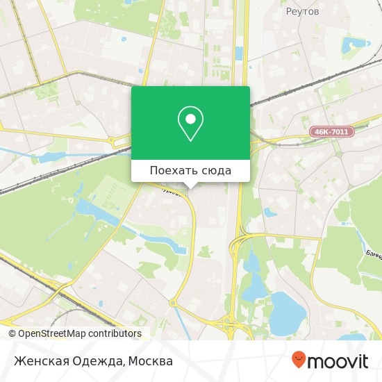 Карта Женская Одежда, Москва 111539