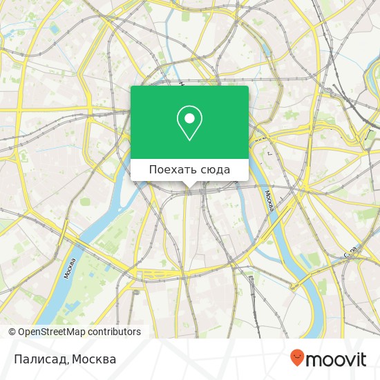 Карта Палисад, улица Большая Ордынка, 21 Москва 119017