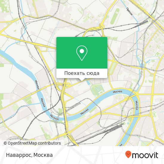 Карта Наваррос, Шмитовский проезд Москва 123317