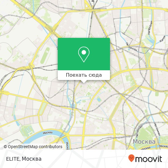 Карта ELITE, Москва 123056
