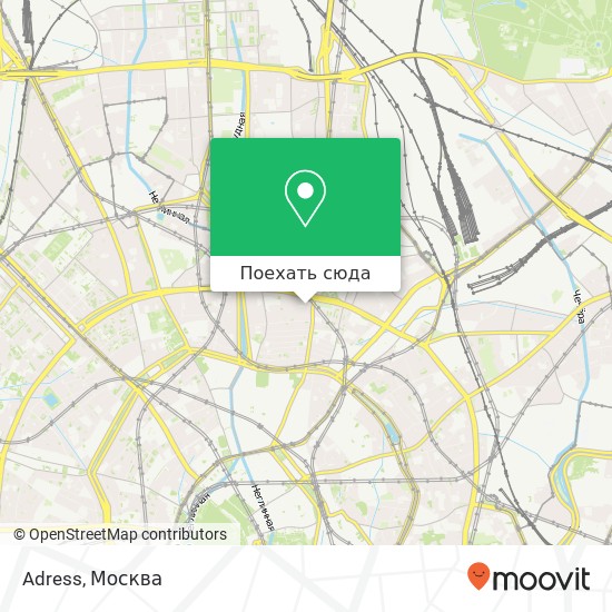 Карта Adress, Малая Сухаревская площадь, 12 Москва 107045
