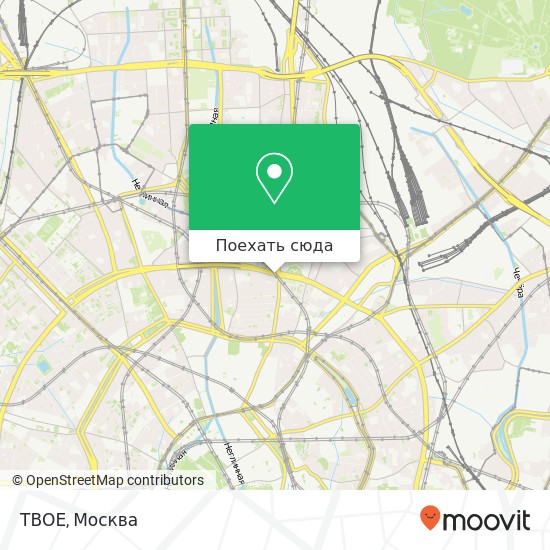 Карта ТВОЕ, Малая Сухаревская площадь, 12 Москва 127051