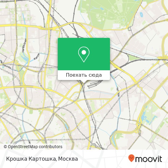 Карта Крошка Картошка, Комсомольская площадь Москва 107140