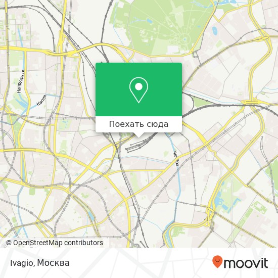 Карта Ivagio, Комсомольская площадь Москва 107140