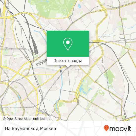 Карта На Бауманской, Бауманская улица, 33 Москва 105005