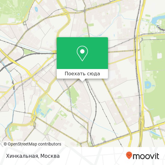 Карта Хинкальная, Боровая улица, 6 Москва 111020