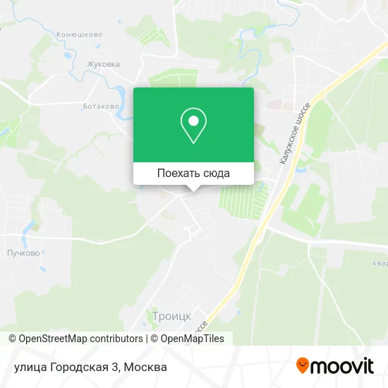 Карта улица Городская 3