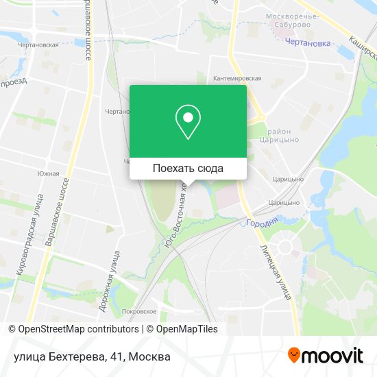 Карта улица Бехтерева, 41