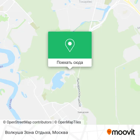 Карта Волкуша Зона Отдыха