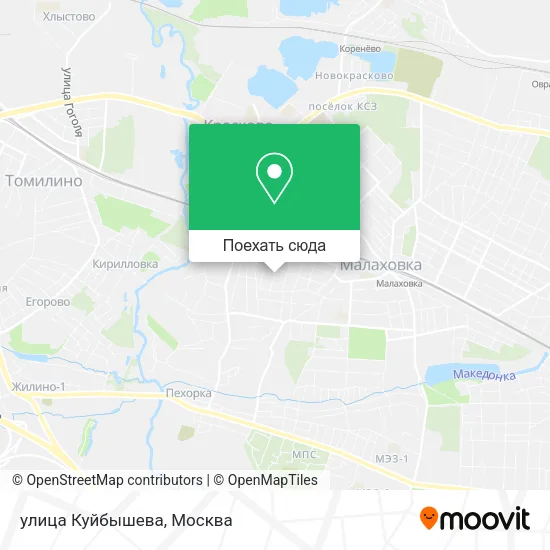 Карта улица Куйбышева