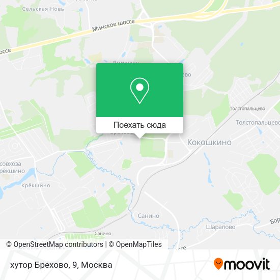 Карта хутор Брехово, 9