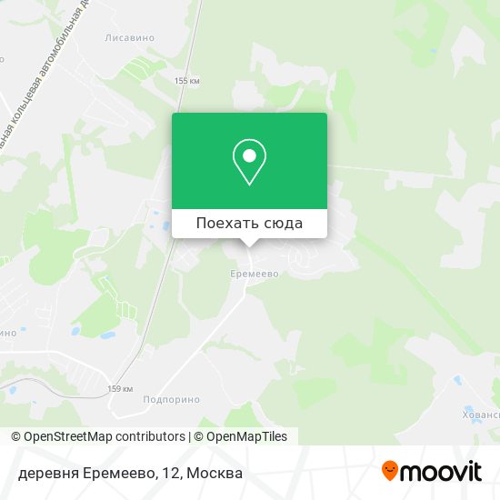 Карта деревня Еремеево, 12