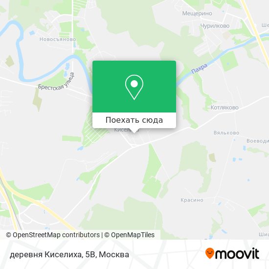 Карта деревня Киселиха, 5В