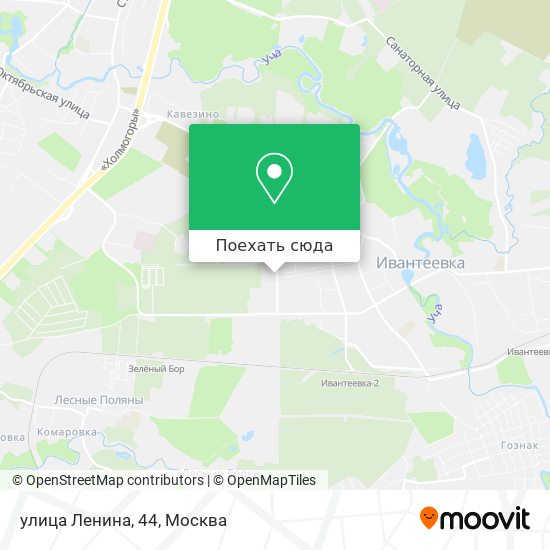 Карта улица Ленина, 44