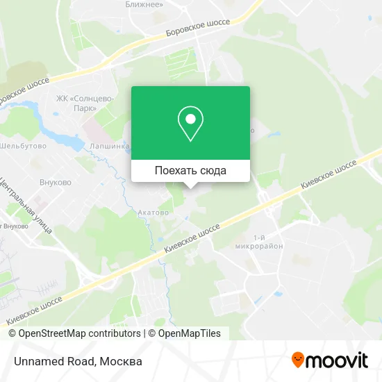 Карта Unnamed Road