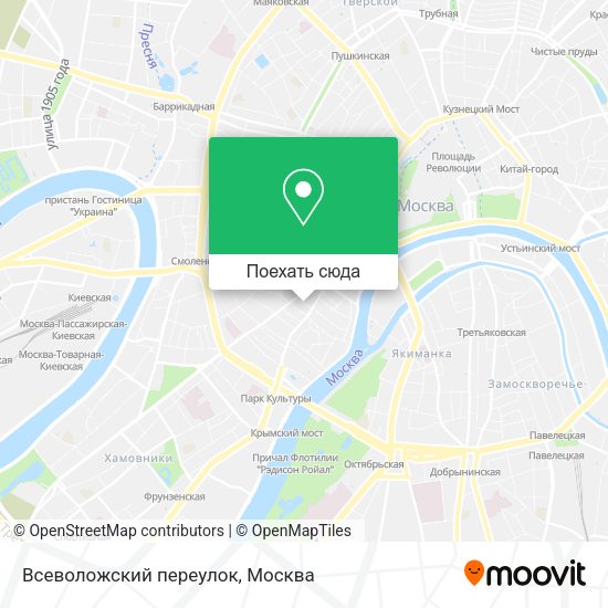 Карта Всеволожский переулок