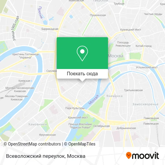 Карта Всеволожский переулок