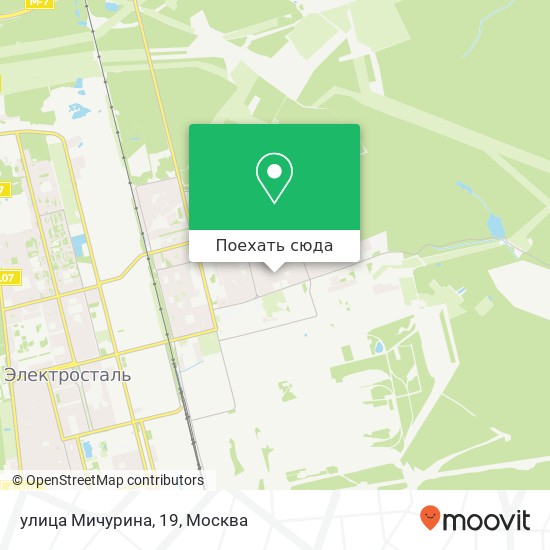 Карта улица Мичурина, 19