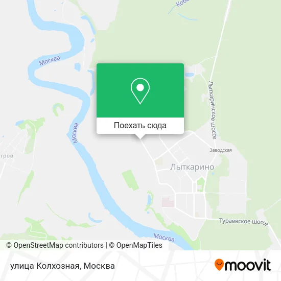 Карта улица Колхозная