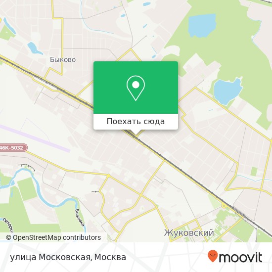 Карта улица Московская