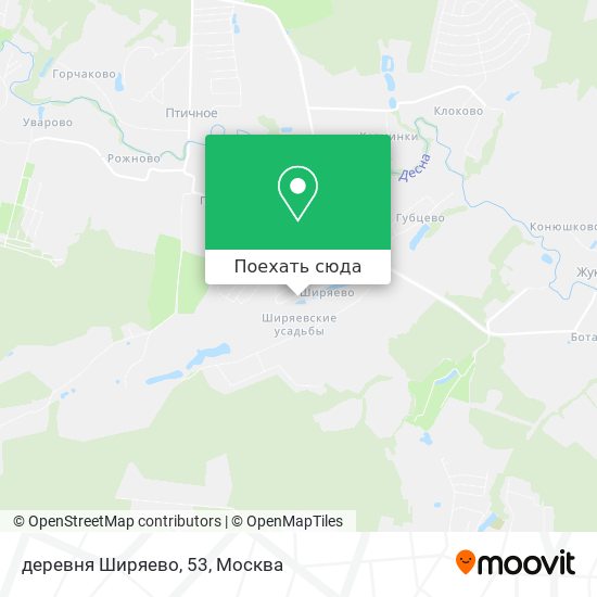 Карта деревня Ширяево, 53