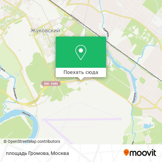 Карта площадь Громова