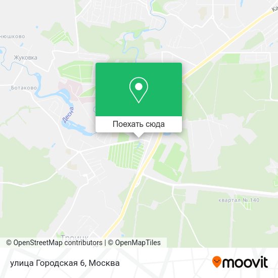 Карта улица Городская 6