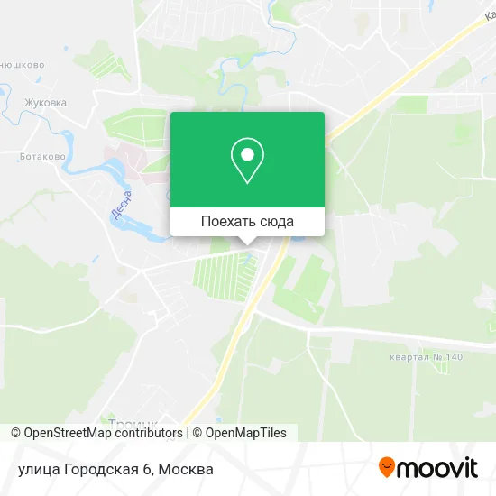 Карта улица Городская 6