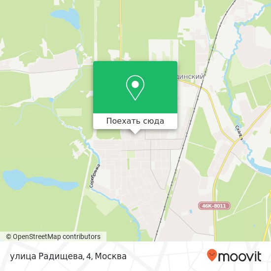 Карта улица Радищева, 4