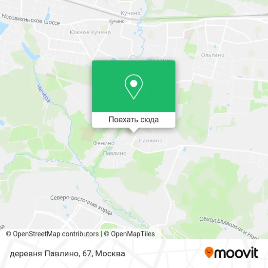 Карта деревня Павлино, 67